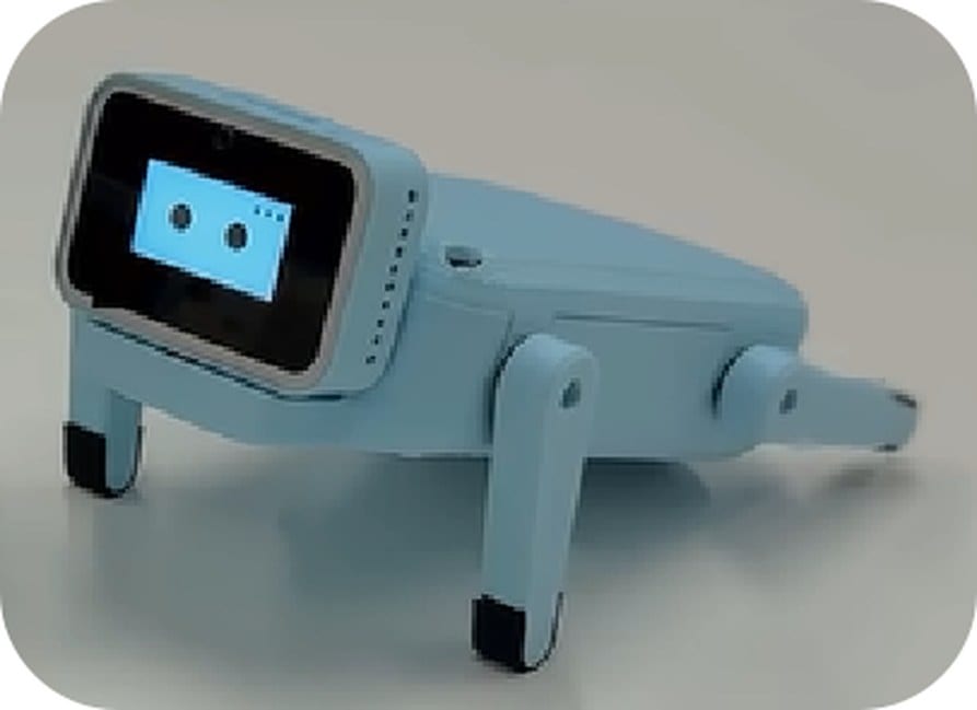 AI робот-собака · Говорит и двигается
